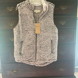 Thread & Supply Berber Fleece Zip Vest